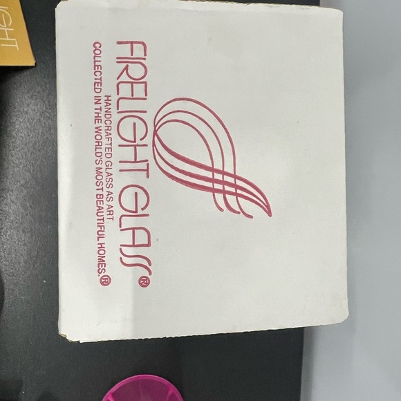 Firelight Glass Sonata Tablelight Oil Candle 2.5" - Picture 5 of 8